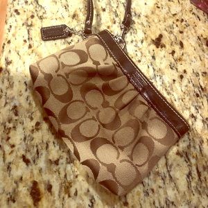 Coach wristlet